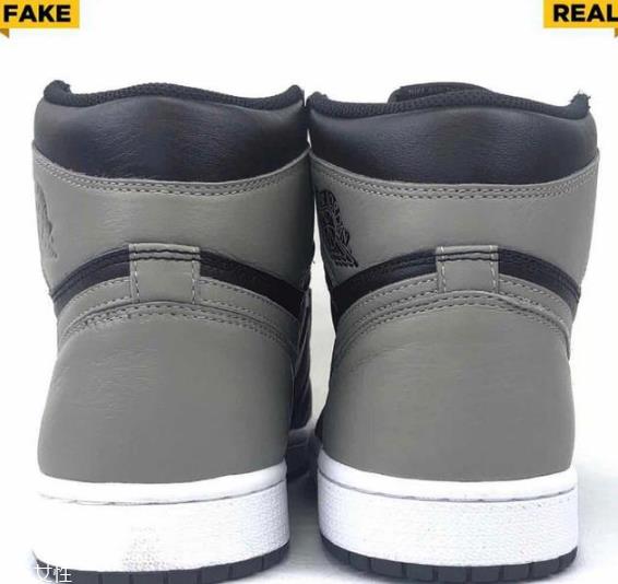 aj 1 shadow真假对比 让人疯狂的影子灰配色