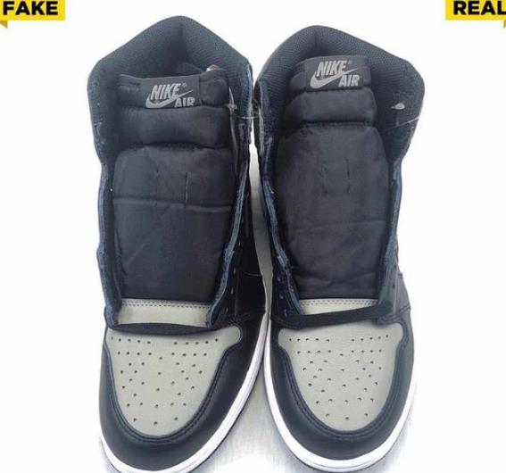 aj 1 shadow真假对比 让人疯狂的影子灰配色