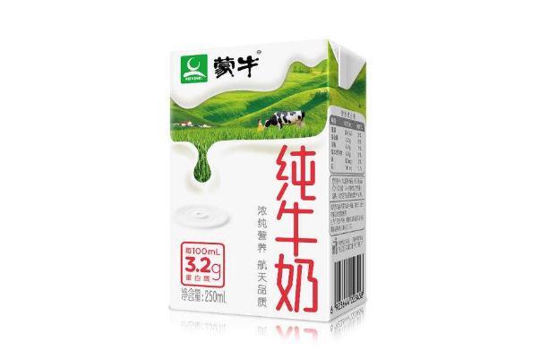 蒙牛纯牛奶蛋白质含量 蒙牛纯牛奶的营养成分