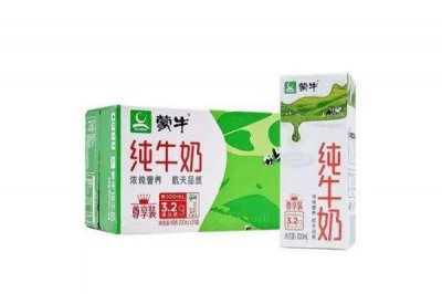 ​蒙牛纯牛奶蛋白质含量 蒙牛纯牛奶的营养成分