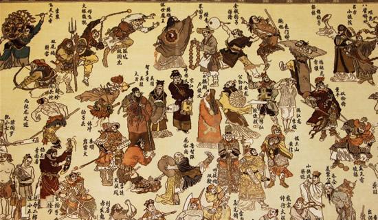 《水浒》中的三十六天罡星七十二地煞星的来历