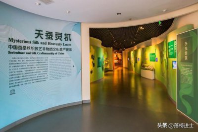 ​杭州中国丝绸博物馆，看桑蚕丝织技艺，一片桑叶如何成为一缕锦绣