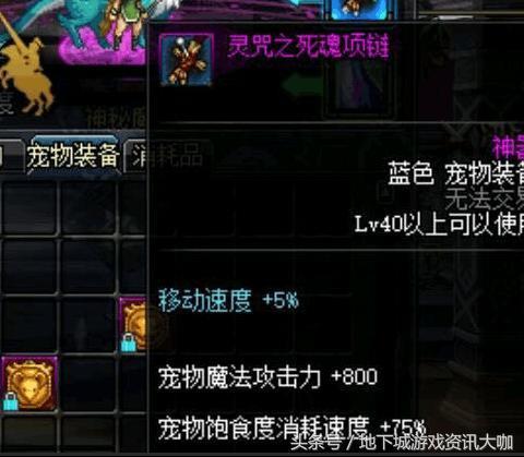 DNF极限祭坛真能爆出宠物装备,属性媲美年套宠物装备!!