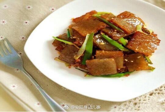 小时候的味道之河南安阳的生煎皮渣