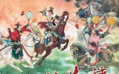 ​此人与岳飞结义，武艺不高，自杀之后被民间奉为门神
