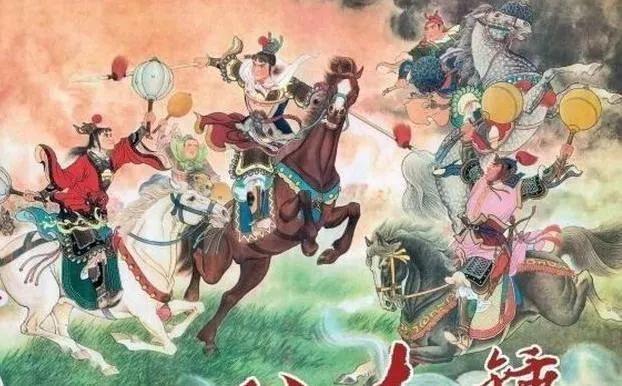 此人与岳飞结义，武艺不高，自杀之后被民间奉为门神