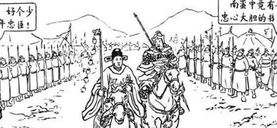 此人与岳飞结义，武艺不高，自杀之后被民间奉为门神