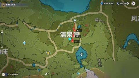 原神慕风蘑菇在哪里 原神慕风蘑菇分布图