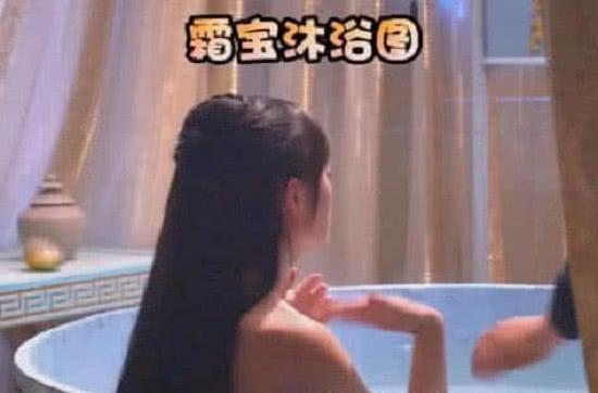 鞠婧祎“洗澡”照被曝光，镜头拉近之后，观众只能默默欣赏