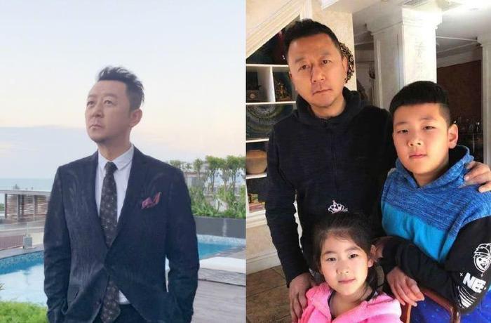郭涛老婆晒照为儿子庆生, 12岁石头表情酷呆了, 又白又瘦更