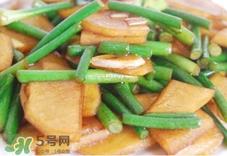 蒜薹能和土豆一起吃吗？蒜薹可以和土豆一起炒吗