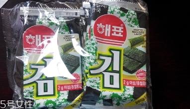海牌海苔多少钱？韩国海牌海苔好吃吗？