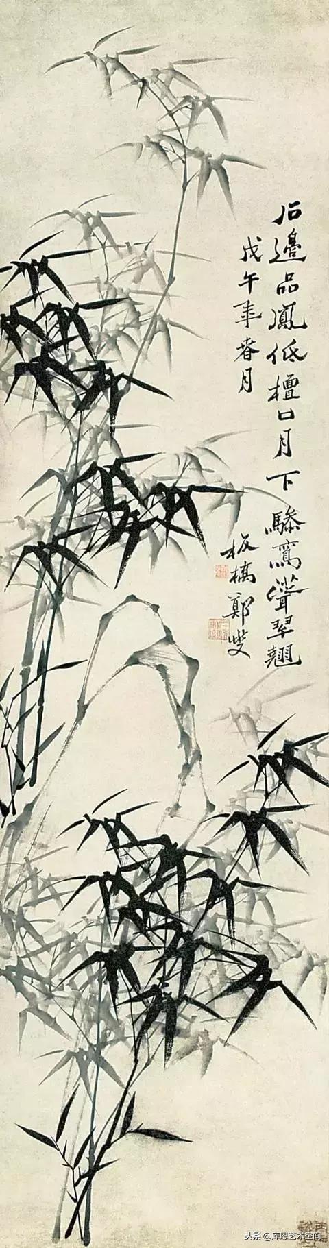 清代著名画家郑板桥的竹子：怎么可以这么美