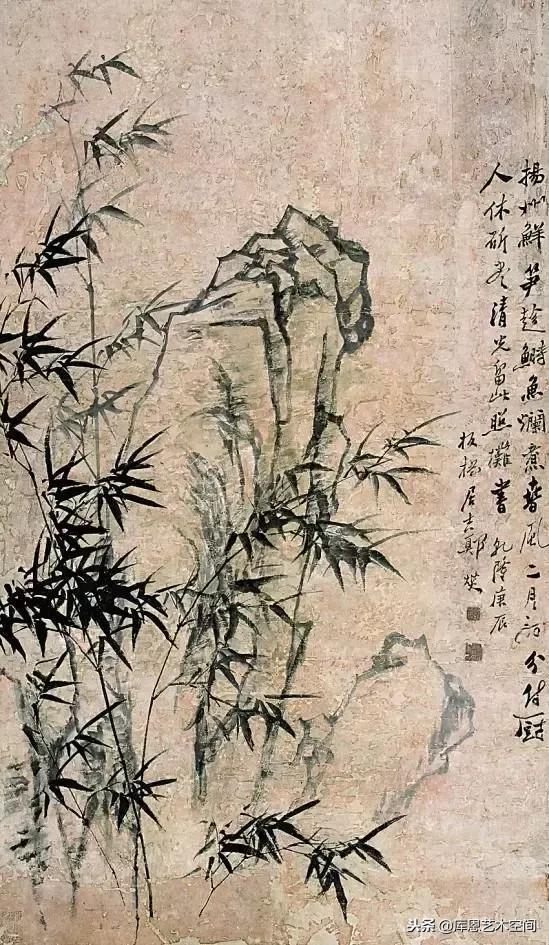 清代著名画家郑板桥的竹子：怎么可以这么美