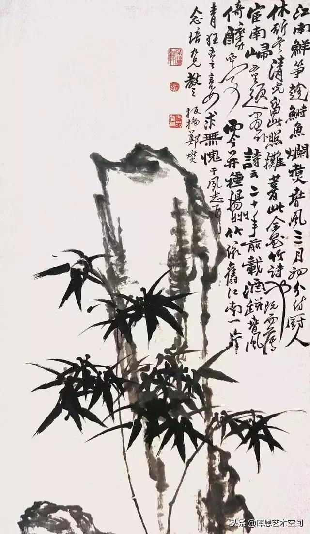 清代著名画家郑板桥的竹子：怎么可以这么美