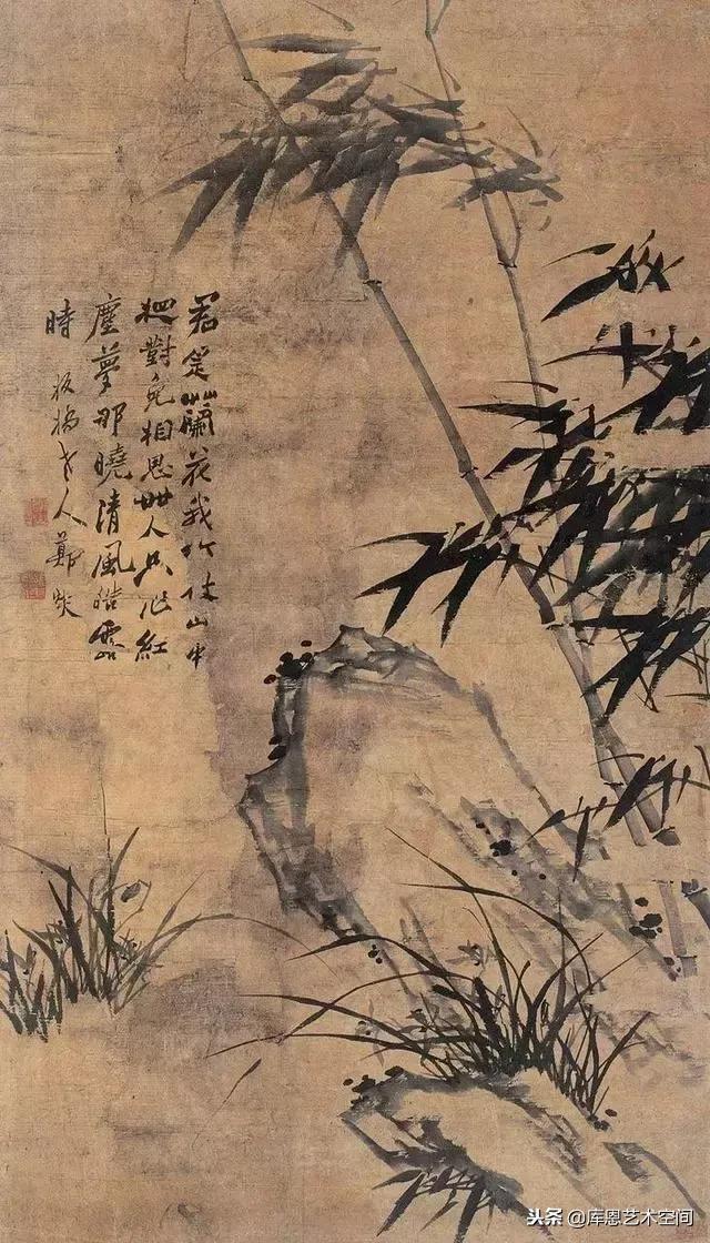 清代著名画家郑板桥的竹子：怎么可以这么美