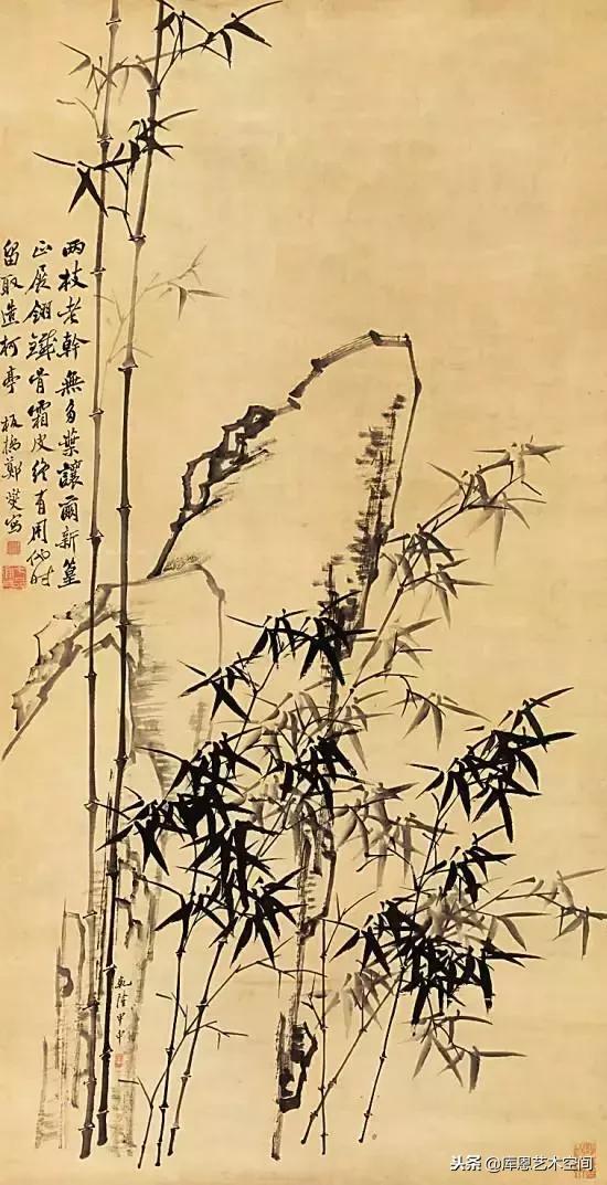 清代著名画家郑板桥的竹子：怎么可以这么美