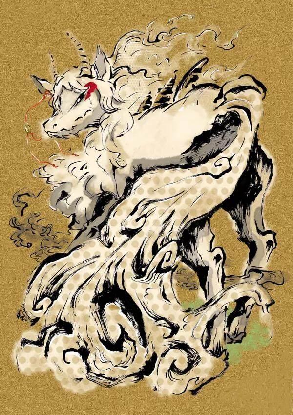 神兽白泽是什么样子的？