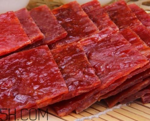 猪肉脯可以带上飞机吗？猪肉脯可以放冰箱吗