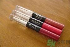 kiko双头唇彩怎么用?kiko双头液体唇膏使用方法