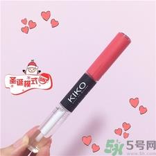 kiko双头唇彩怎么用?kiko双头液体唇膏使用方法