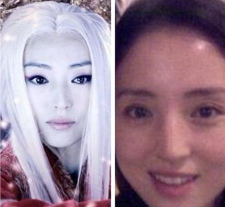 赵丽颖《神雕侠侣》女星素颜，最美不是小龙女，而是“胡歌女友”