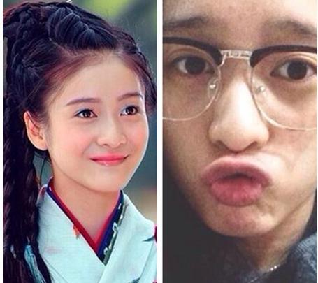赵丽颖《神雕侠侣》女星素颜，最美不是小龙女，而是“胡歌女友”