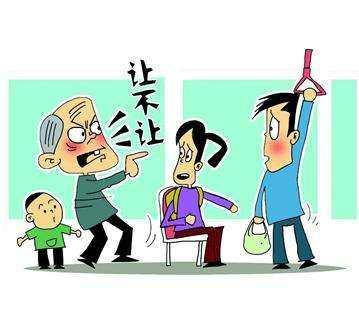 地铁让座是美德，不让座是缺德？老人暴打受伤女孩，网友却这样说
