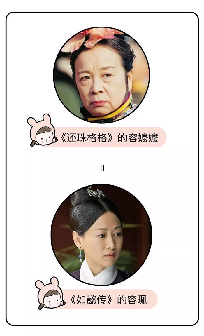 一张图看懂延禧攻略、还珠格格、步步惊心、甄嬛传、如懿传的人物关系