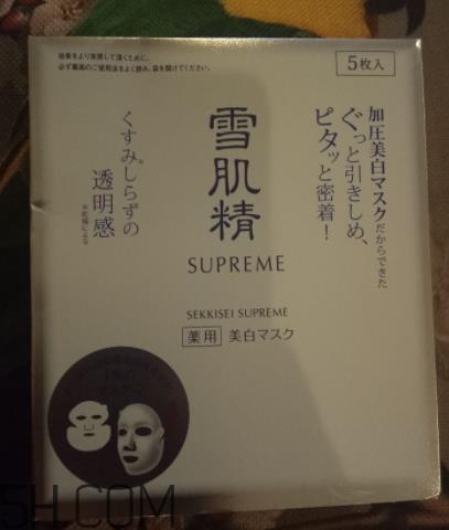 雪肌精纯怡美白面膜薄不薄？是蚕丝面膜吗？