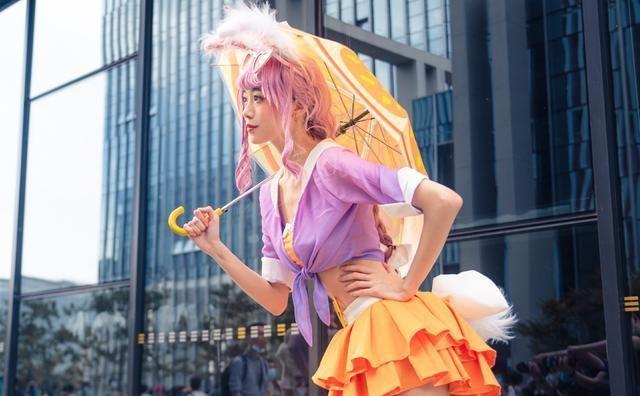 王者荣耀：峡谷六美之公孙离蜜橘之夏cosplay，堪比四大美女！