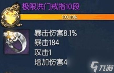 ​剑灵卓越洪门戒指用什么喂 剑灵洪门武器怎么获取