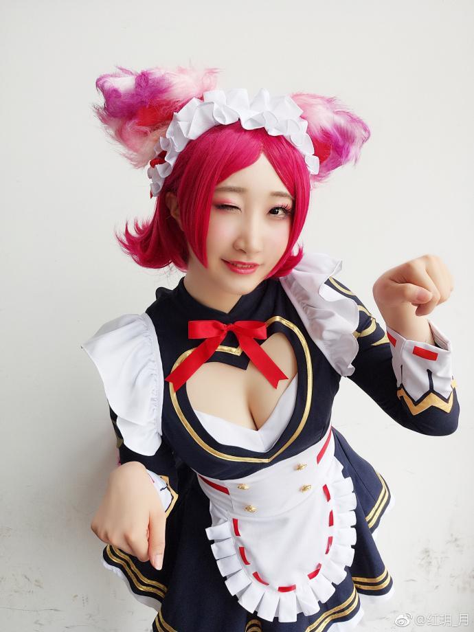 二次元美女coser妲己，性感娇艳