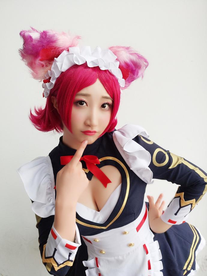 二次元美女coser妲己，性感娇艳