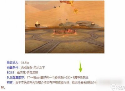 ​龙之谷沙漠龙人员配置是什么