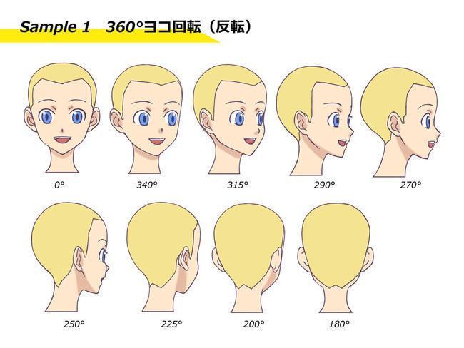 【精品】动漫人物脸型各种画法