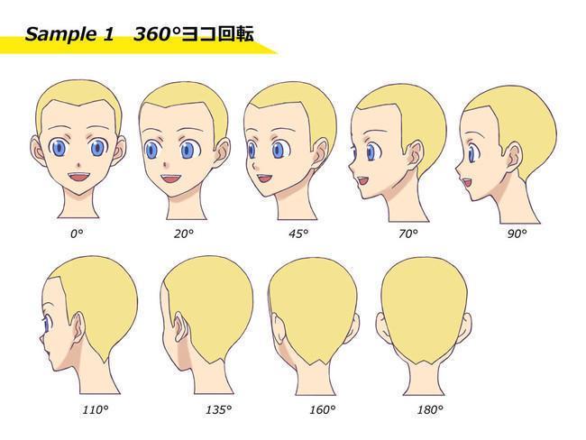 【精品】动漫人物脸型各种画法