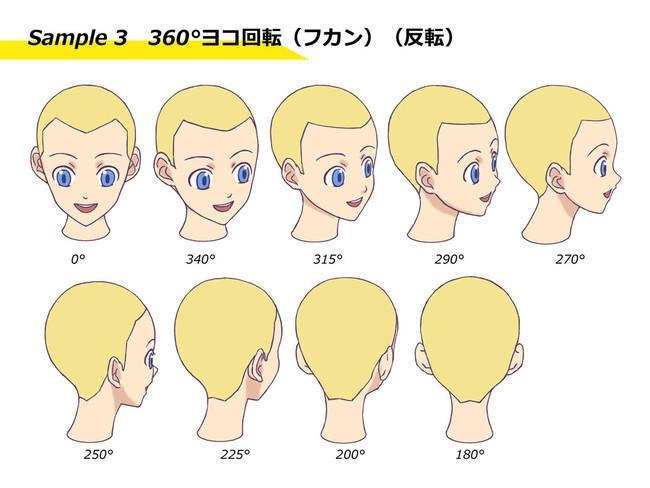 【精品】动漫人物脸型各种画法