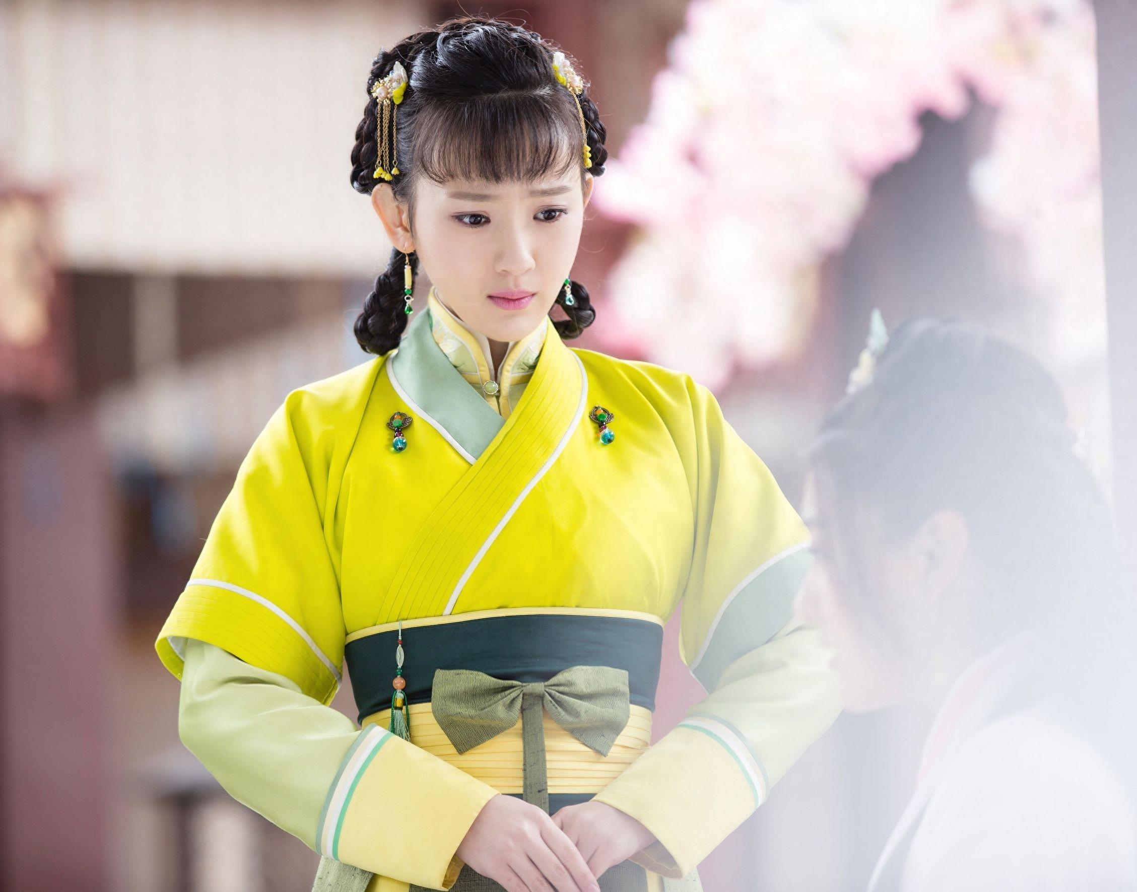孙艺宁，古装剧《兰陵王》红萼，外形甜美，十分惹人喜欢