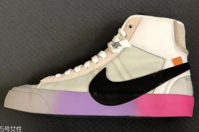 ​off white联名nike blazer mid彩虹版在哪买_多少钱