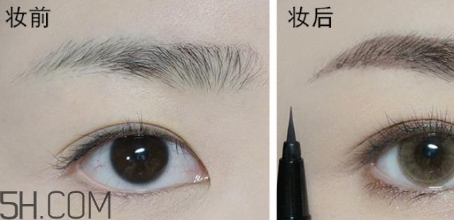 vnk液体眉笔怎么用？vnk水眉笔使用方法