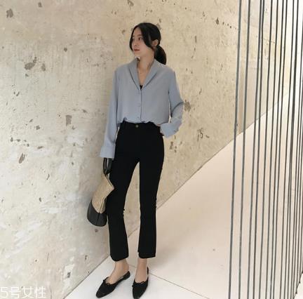 喇叭裤怎么搭配显腿长？喇叭裤怎么穿显高？