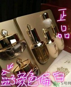 ​whoo后华泫中样系列6件套真假辨别对比图