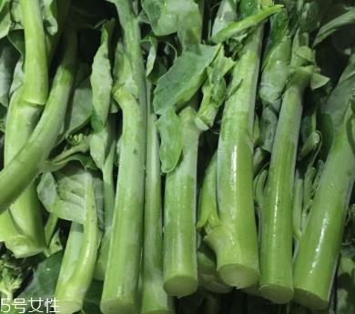 芥兰的存储 芥兰能放冰箱吗？