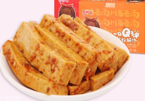 香香嘴豆干好吃吗 Q弹爽口吃不停