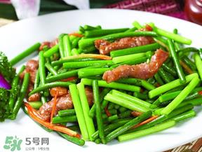 蒜苔不能和什么一起吃？蒜薹不能和什么一起吃？