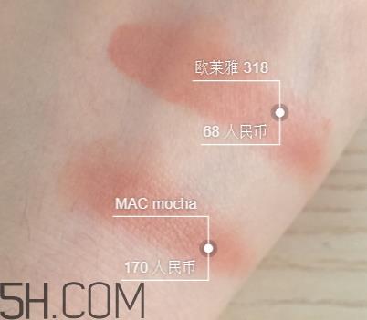 mac mocha替代色 mac mocha奶茶色替代口红