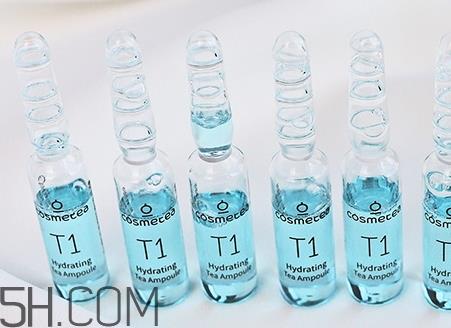 cosmetea小怪兽小灯泡安瓶不同颜色区别