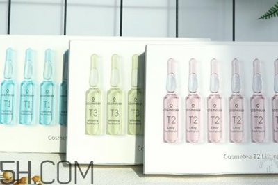 ​cosmetea小怪兽小灯泡安瓶不同颜色区别