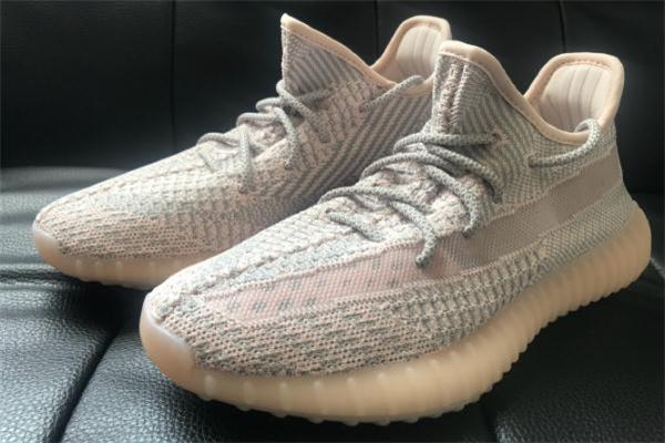 yeezy350粉天使开箱测评 yeezy粉天使和满天星实物对比